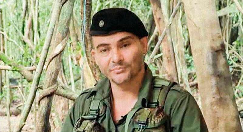 Nestor Gregorio Vera Fernández alias Iván Mordisco, uno de los más temidos jefes de las disidencias de las Farc. Foto: Ejército.