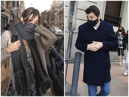 El pasado 1 de marzo fue la última vez que Sara Carbonero e Iker Casillas se dejaron ver juntos en público. Fueron fotografiados  saliendo de un conocido restaurante de Madrid (EUROPA PRESS)