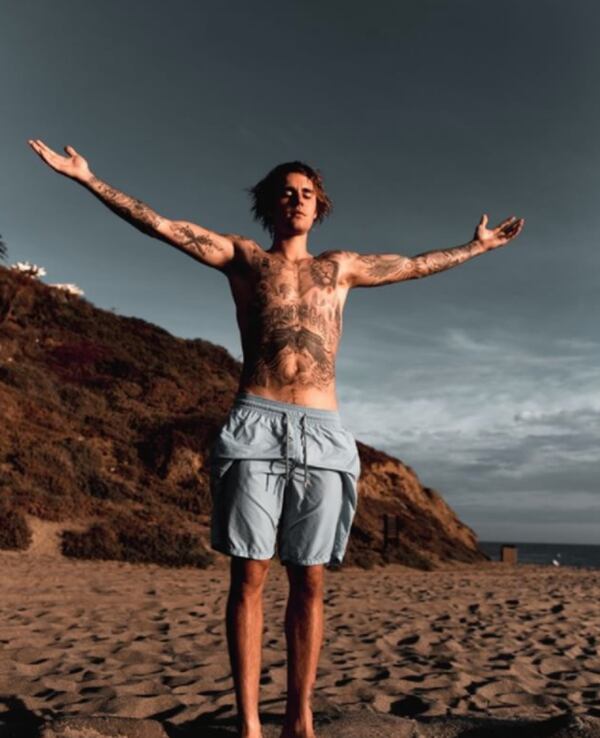 En los últimos años Justin Bieber ha ido sumando tatuajes a su colección (Instagram: Justin Bieber)