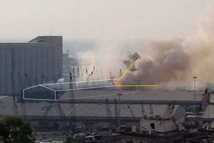 Análisis forense explosión Beirut