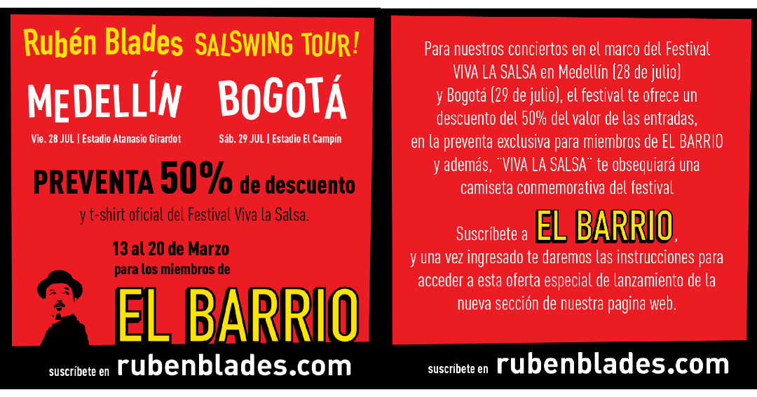 Rubén Blades en Twitter