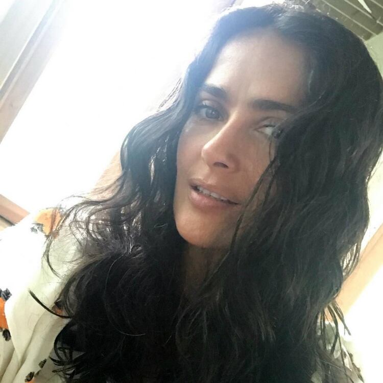 Salma se mostró al natural en Instagram