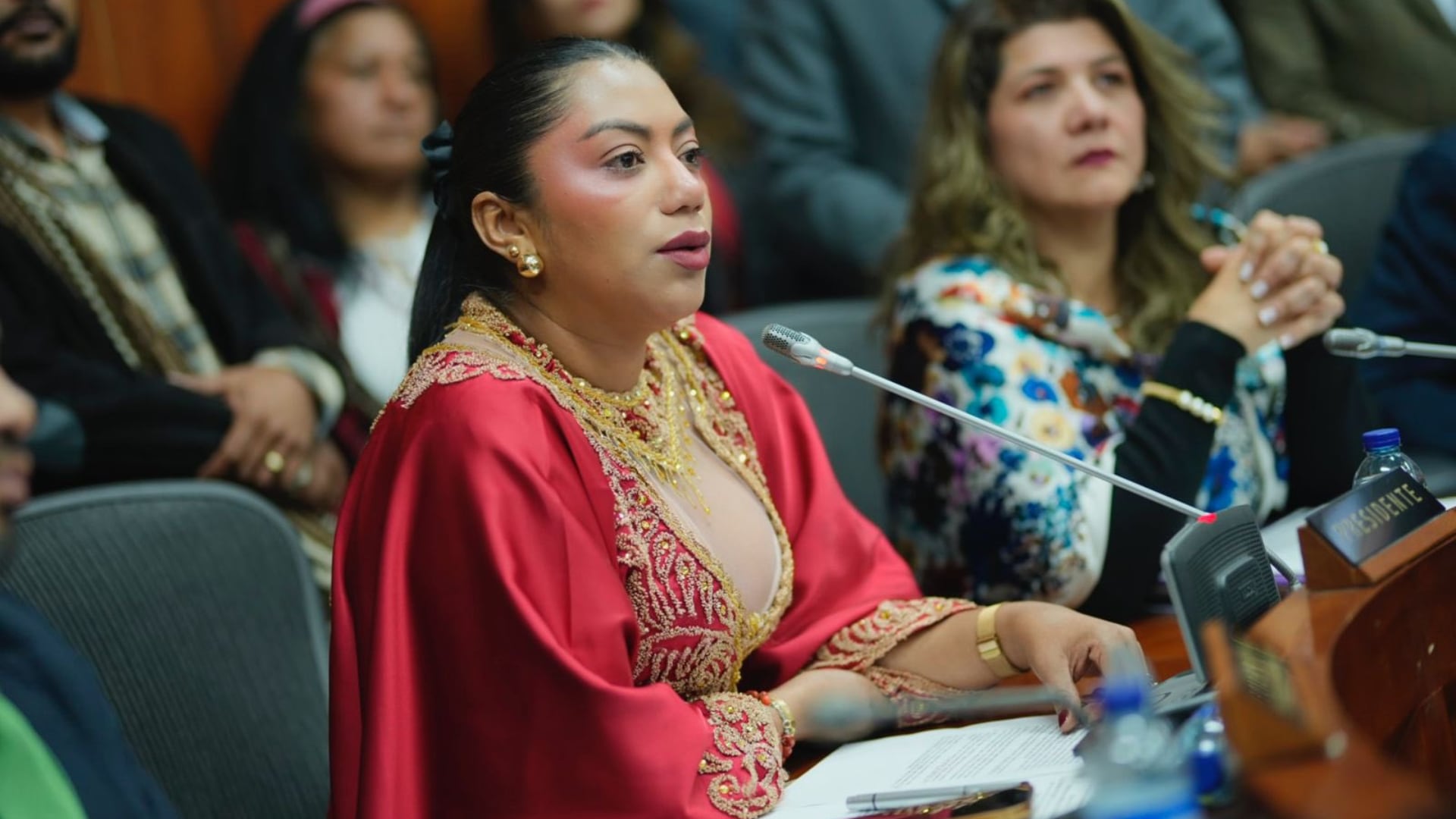 Martha Peralta fue blanco de críticas por los estereotipos de género en la política colombiana - crédito Senado de la República