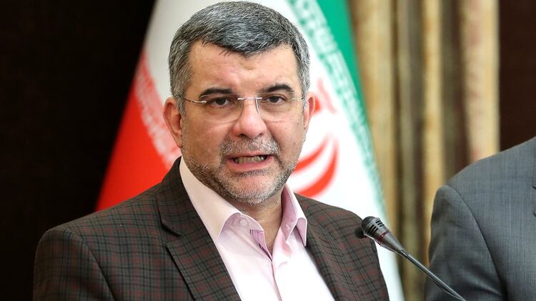 Iraj Harirchi, viceministro de Salud iraní, reconoció que contrajo el coronavirus (Iranian Presidency / AFP)