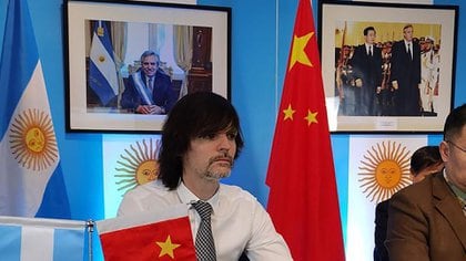 El flamante embajador argentino en China, Sabino Vaca Narvaja