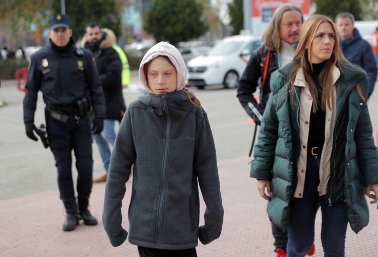 Greta Thunberg en Madrid (REUTERS/Juan Medina)