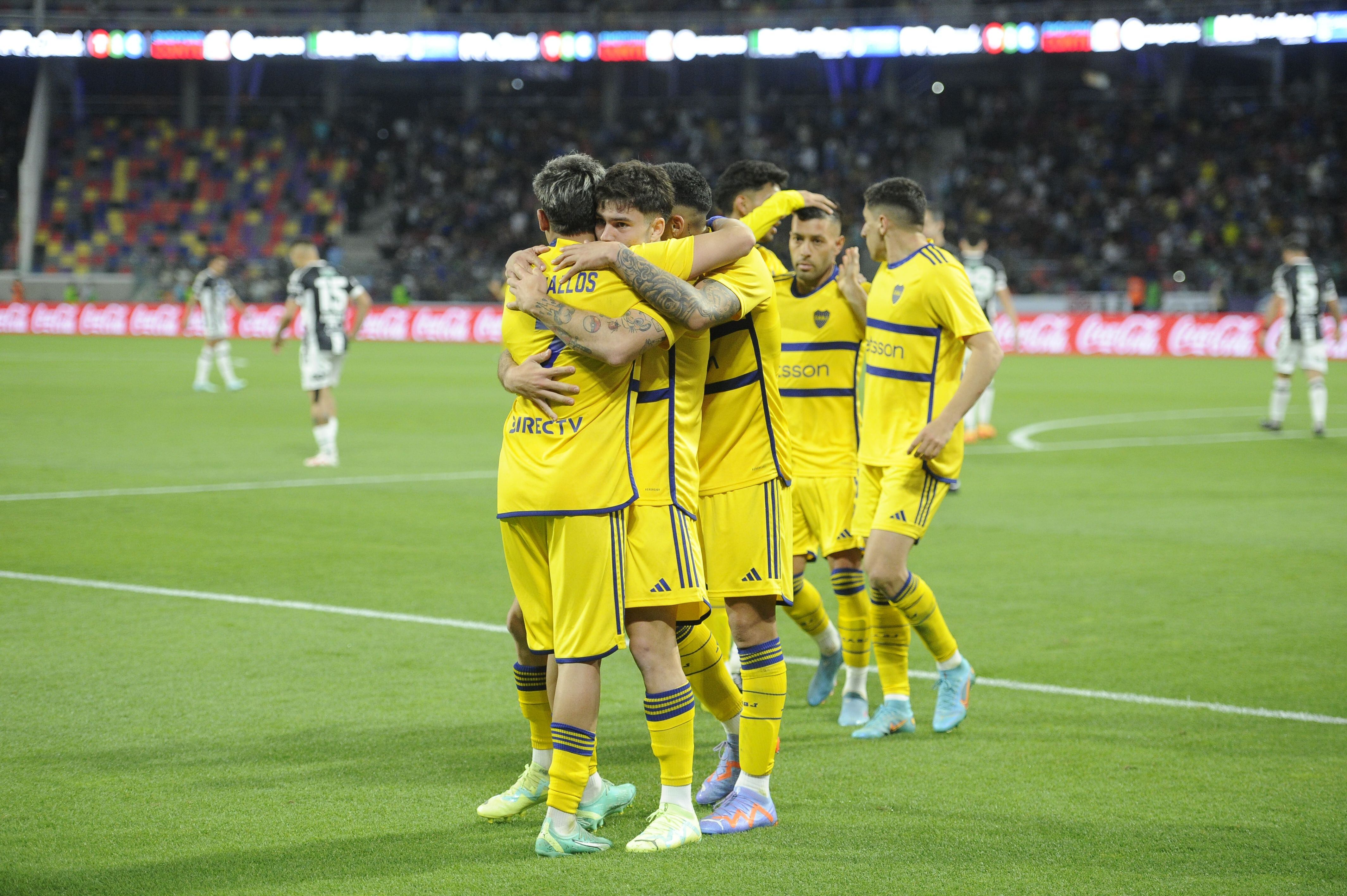 Boca Juniors goleó 3-0 a Central Córdoba en Santiago del Estero (Télam)