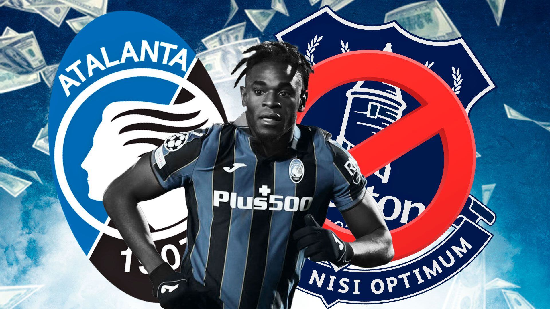 El Atalanta habría rechazado una oferta de último momento del Everton por el delantero colombiano Duván Zapata. Infobae.