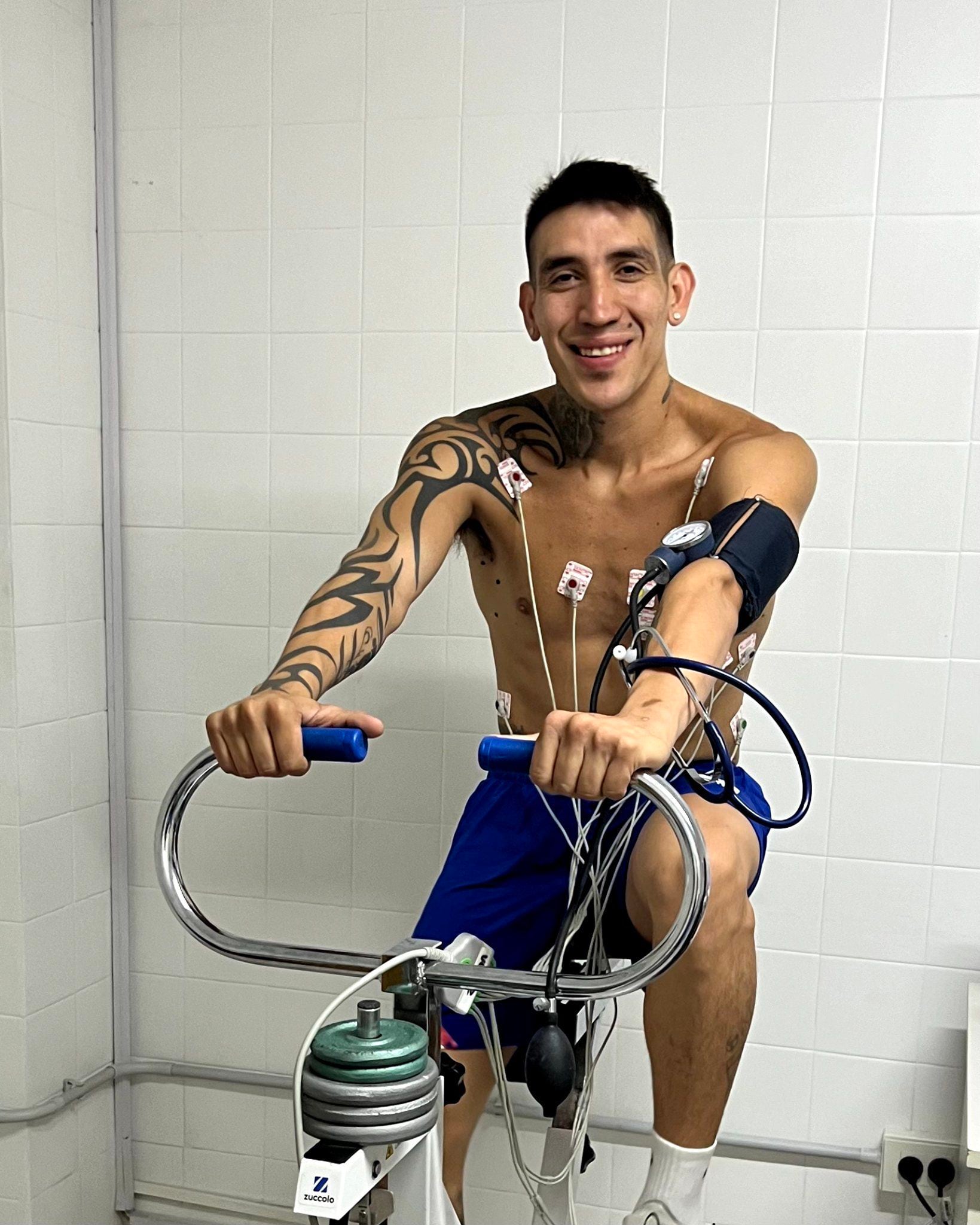 Ricardo Centurión se presentó a los entrenamientos en Vélez y pretende volver a ganarse su lugar (@Velez)