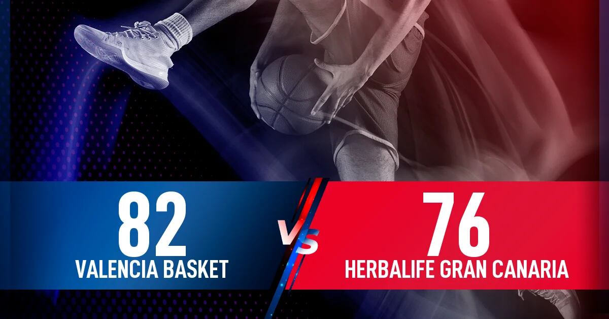 Valencia Basket wins against Herbalife Gran Canaria by 82-76
