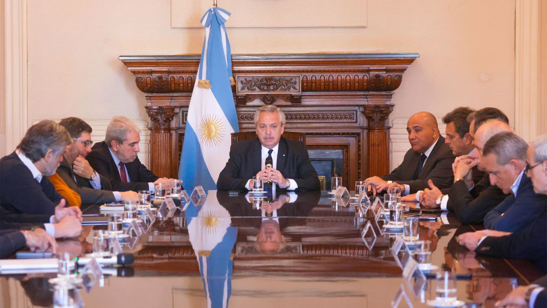 Alberto-Fernandez-reunion-de-gabinete-post-atentado-a-Cristina-Kirchner