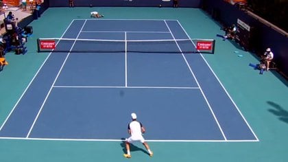 Tenista Jack Draper se desplomó en el Miami Open