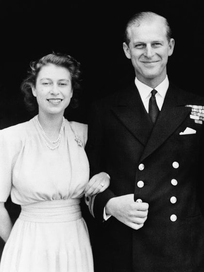 Felipe se casó con Isabel II en 1947 (AP Photo/File)