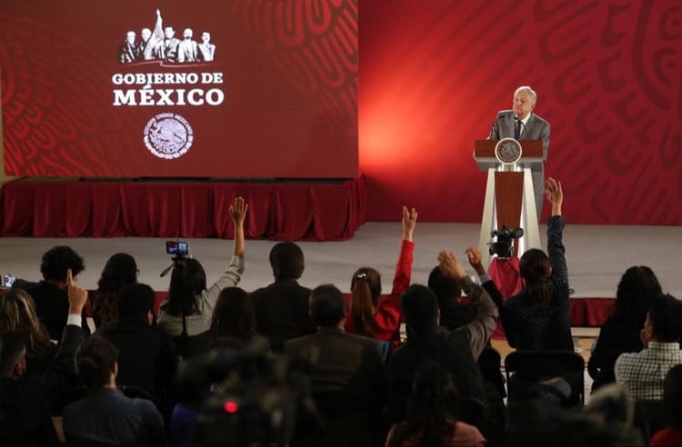 De acuerdo con una encuesta LÃ³pez Obrador tiene 78% de aprobaciÃ³n ciudadana (Foto: CortesÃ­a Presidencia)