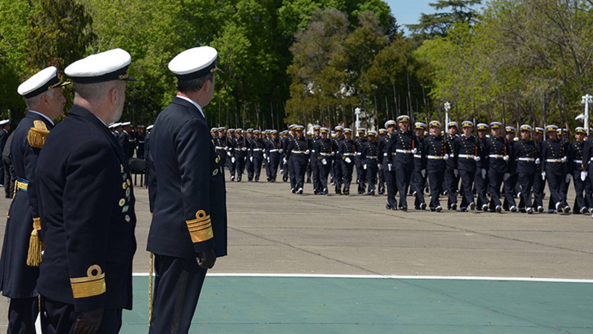 Ceremonia por el 150° aniversario de la Escuela Naval Militar