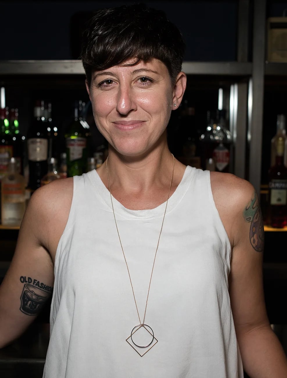 Inés De Los Santos, la bartender que soñó con ser reconocida mundialmente destacándose en la coctelería (Adrián Escandar)