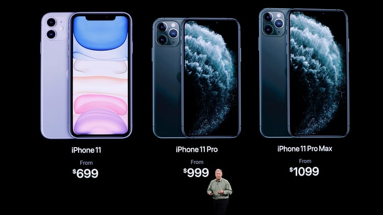 Los precios de los tres modelos de iPhone 11 (REUTERS/Stephen Lam)