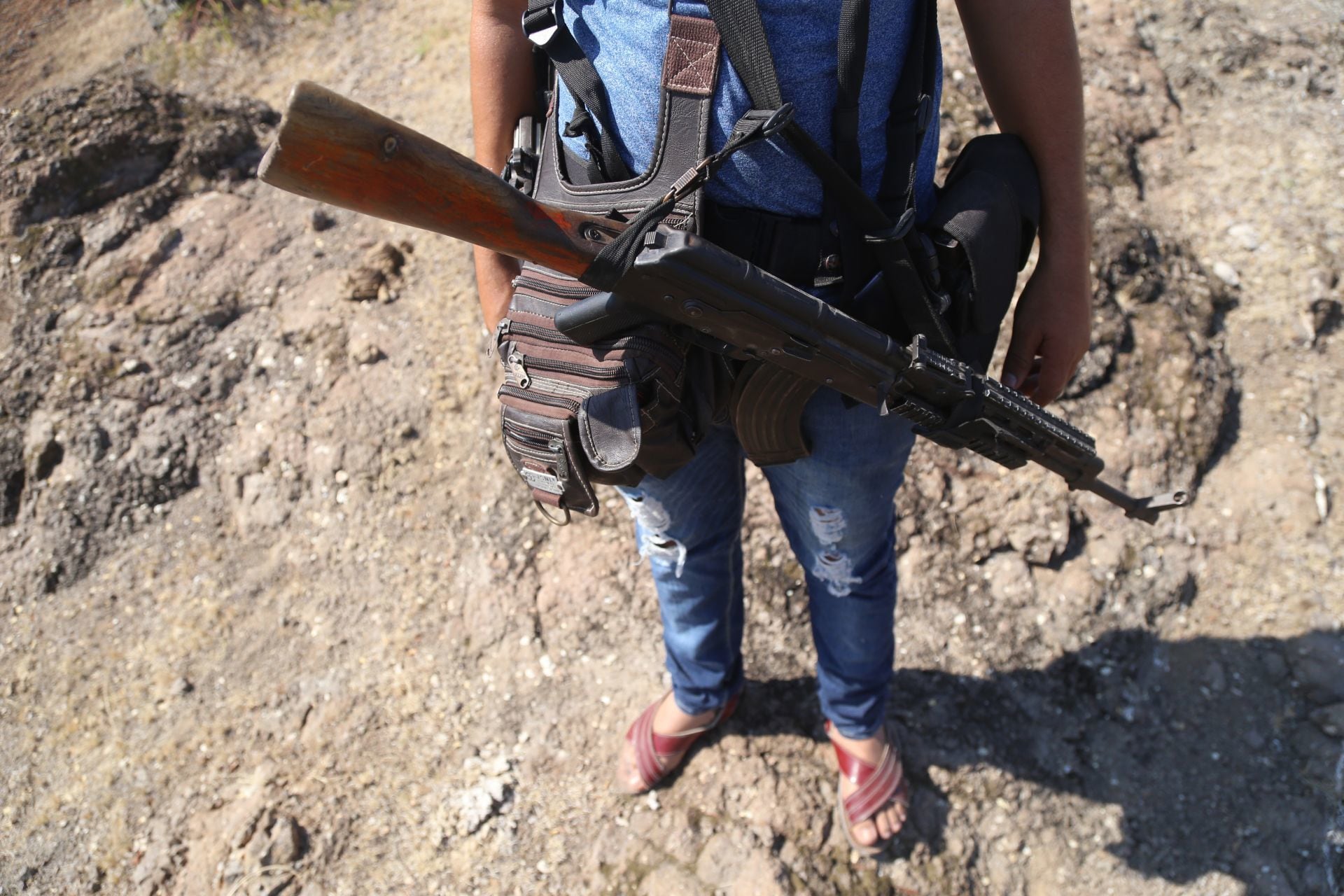 niños armados violencia michoacán (Foto: Cuartoscuro)