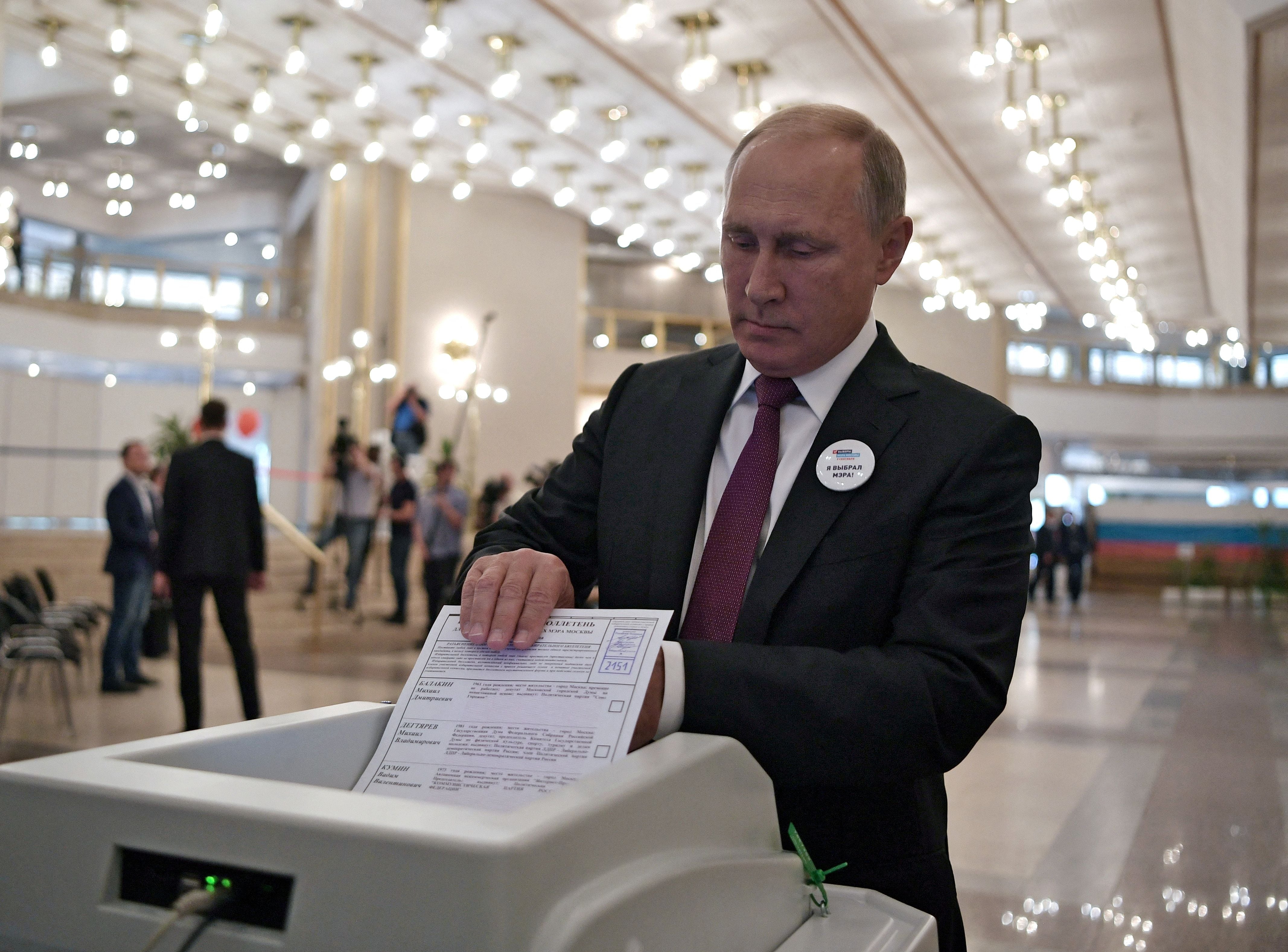Estas elecciones serán una prueba para el partido Rusia Unida y para Putin que intentará competir por otro mandato en 2024 (REUTERS)
