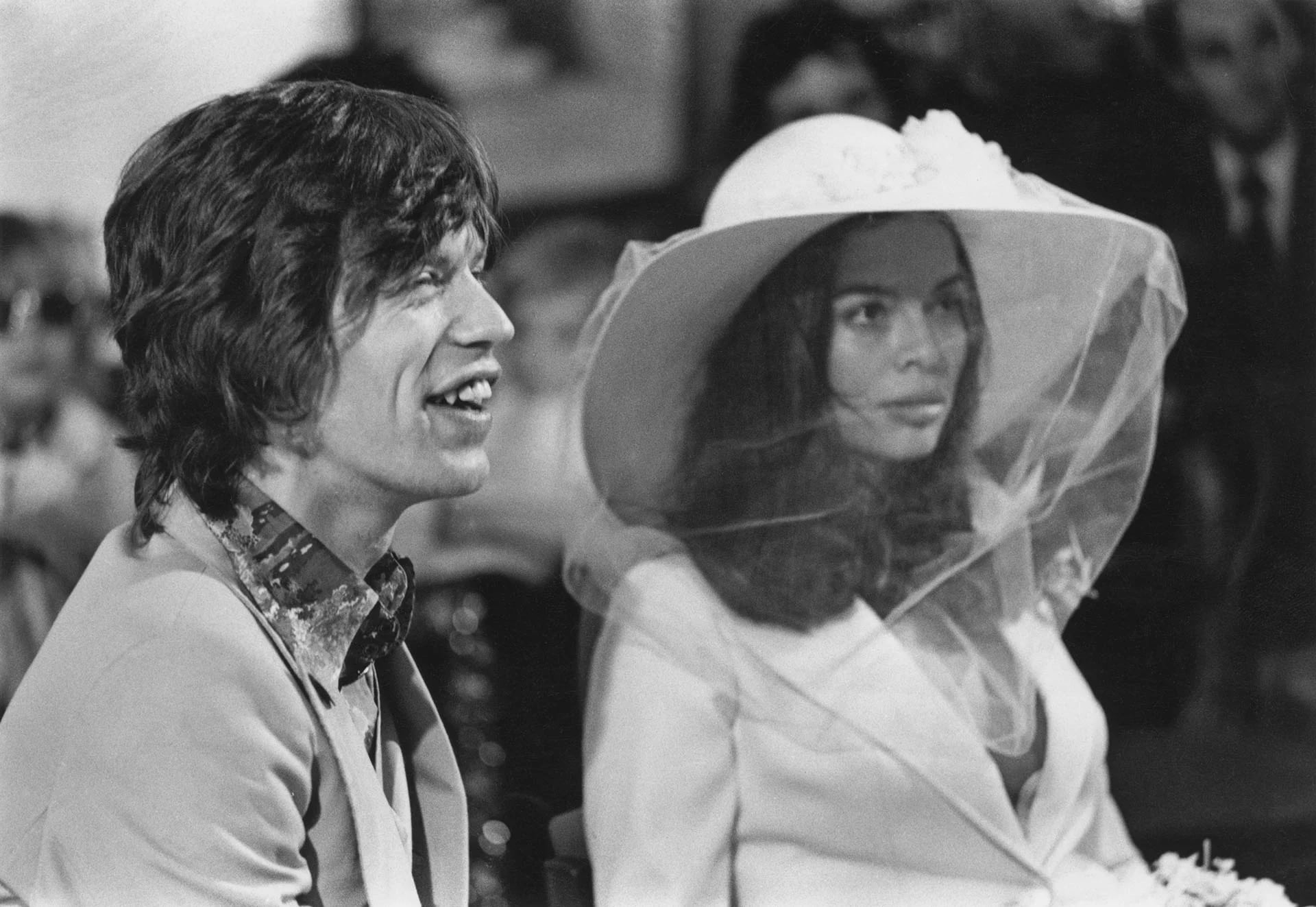 Mick se casó con Bianca Jagger en 1971
(Photo by Reg Lancaster/Daily Express/Hulton Archive/Getty Images)