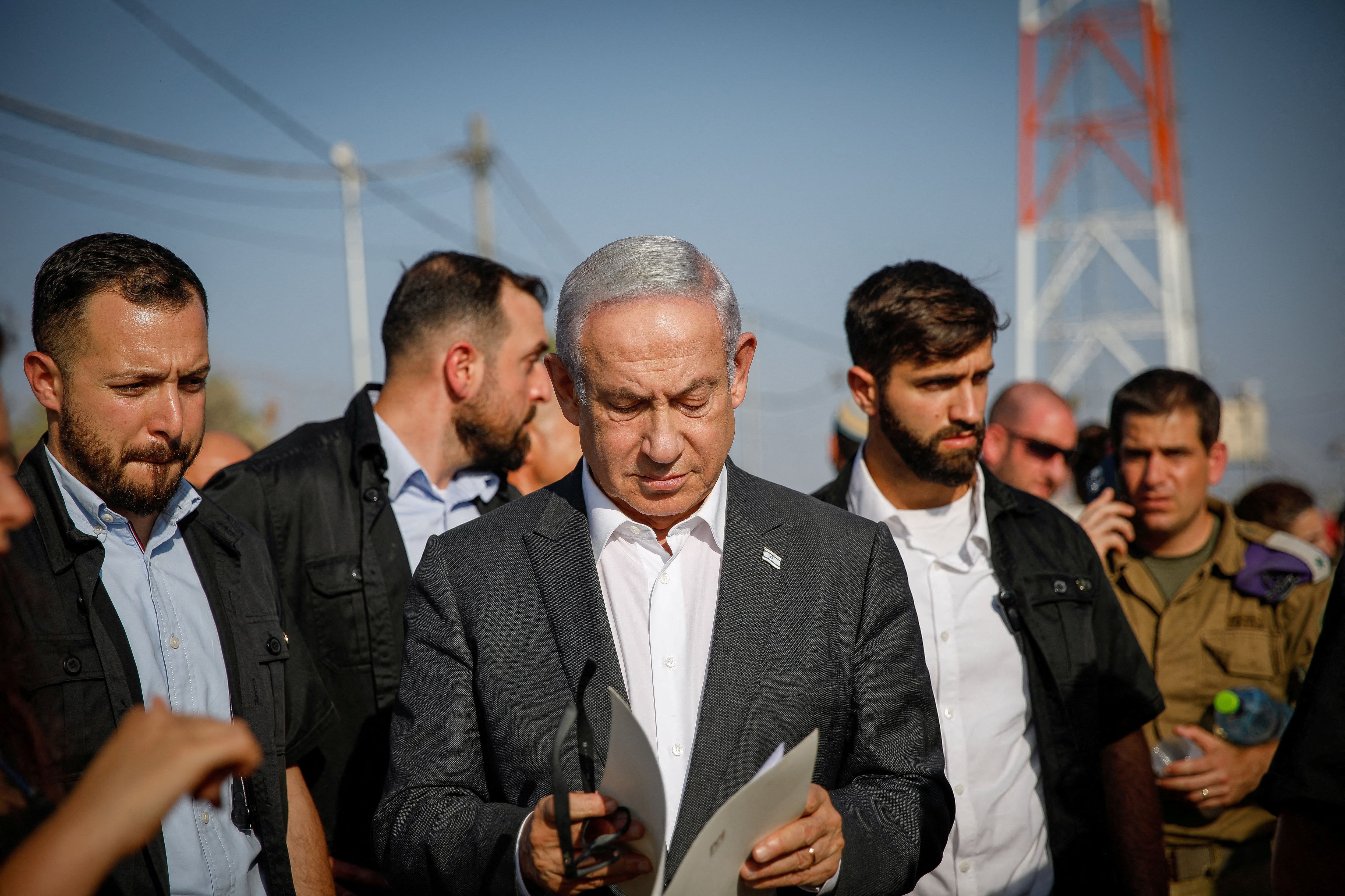 El premier israelí, Benjamin Netanyahu (Shir Torem/Pool via REUTERS/File Photo)