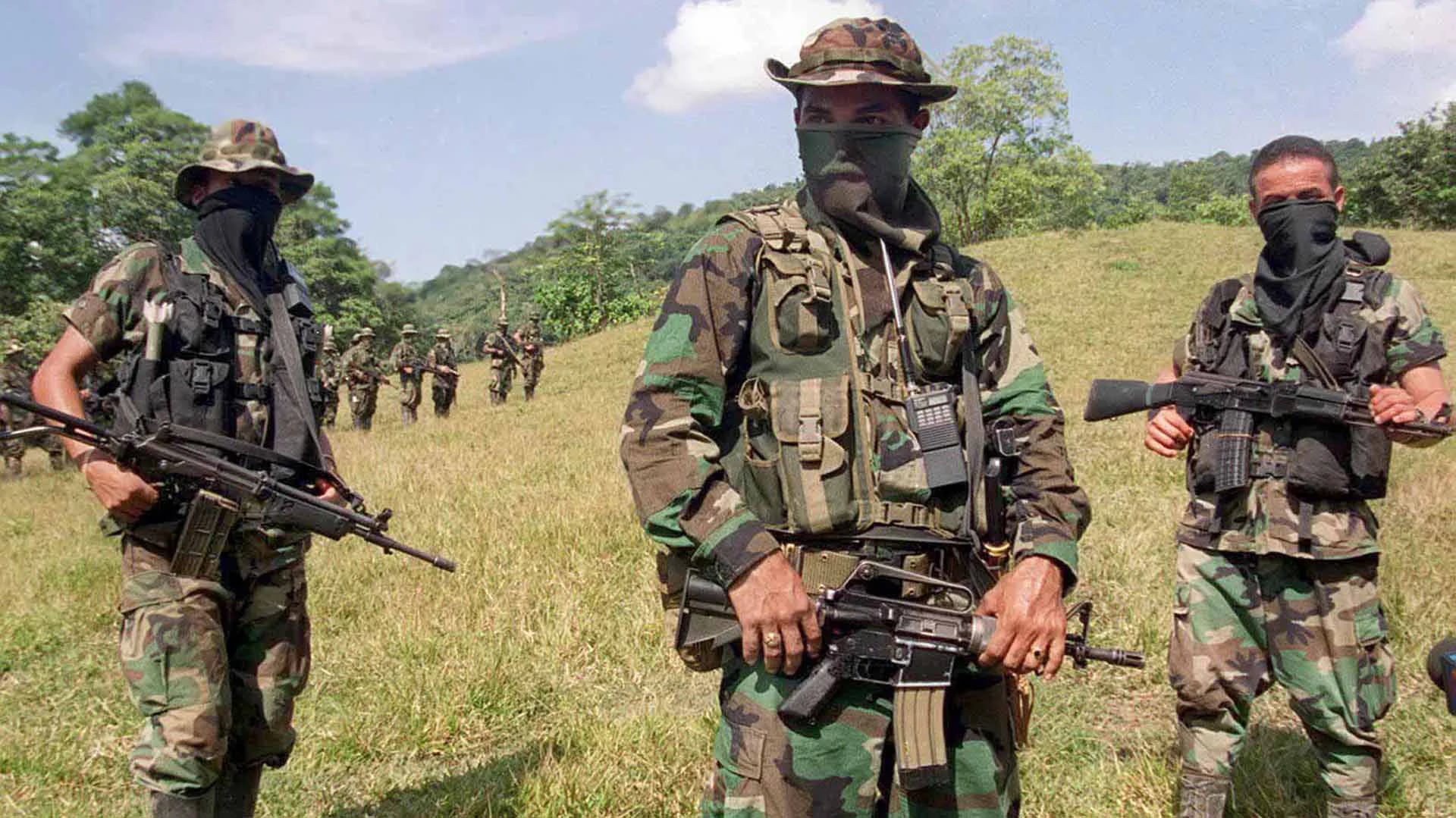 Paramilitares en Colombia (AFP)