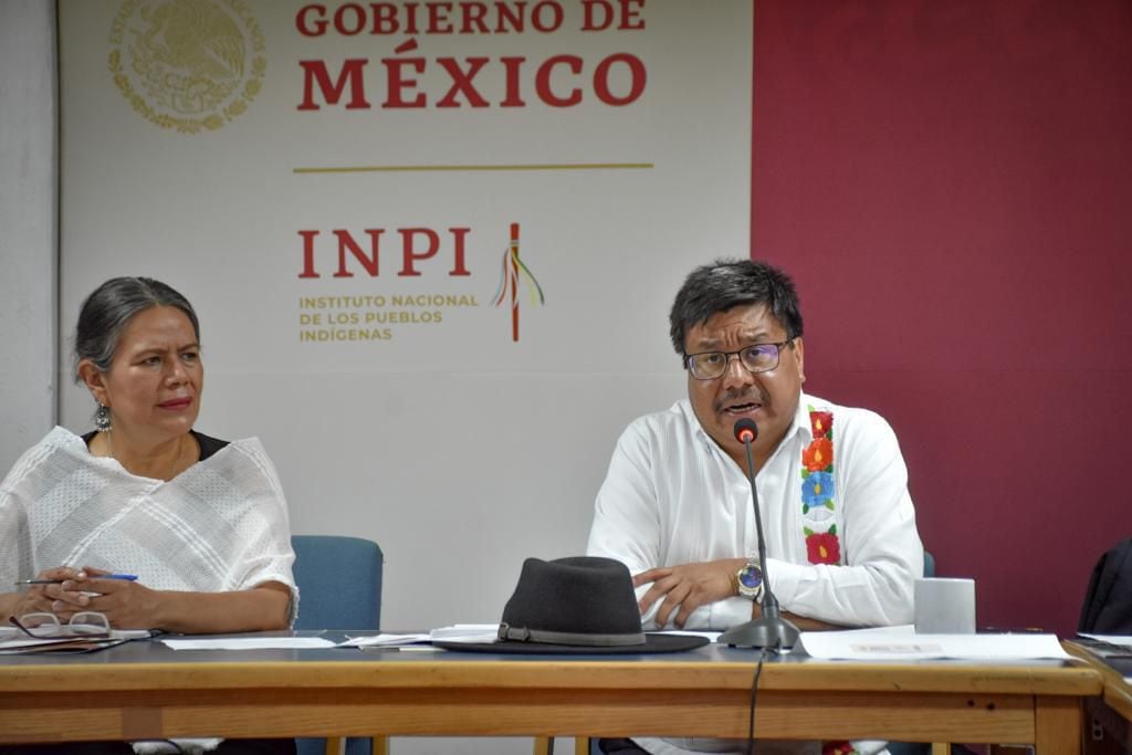 Adelfo Regino Montes, Titular del INPI en la Cuarta Sesión ordinaria del Comité Interinstitucional de la Universidad de las Lenguas Indígenas.
