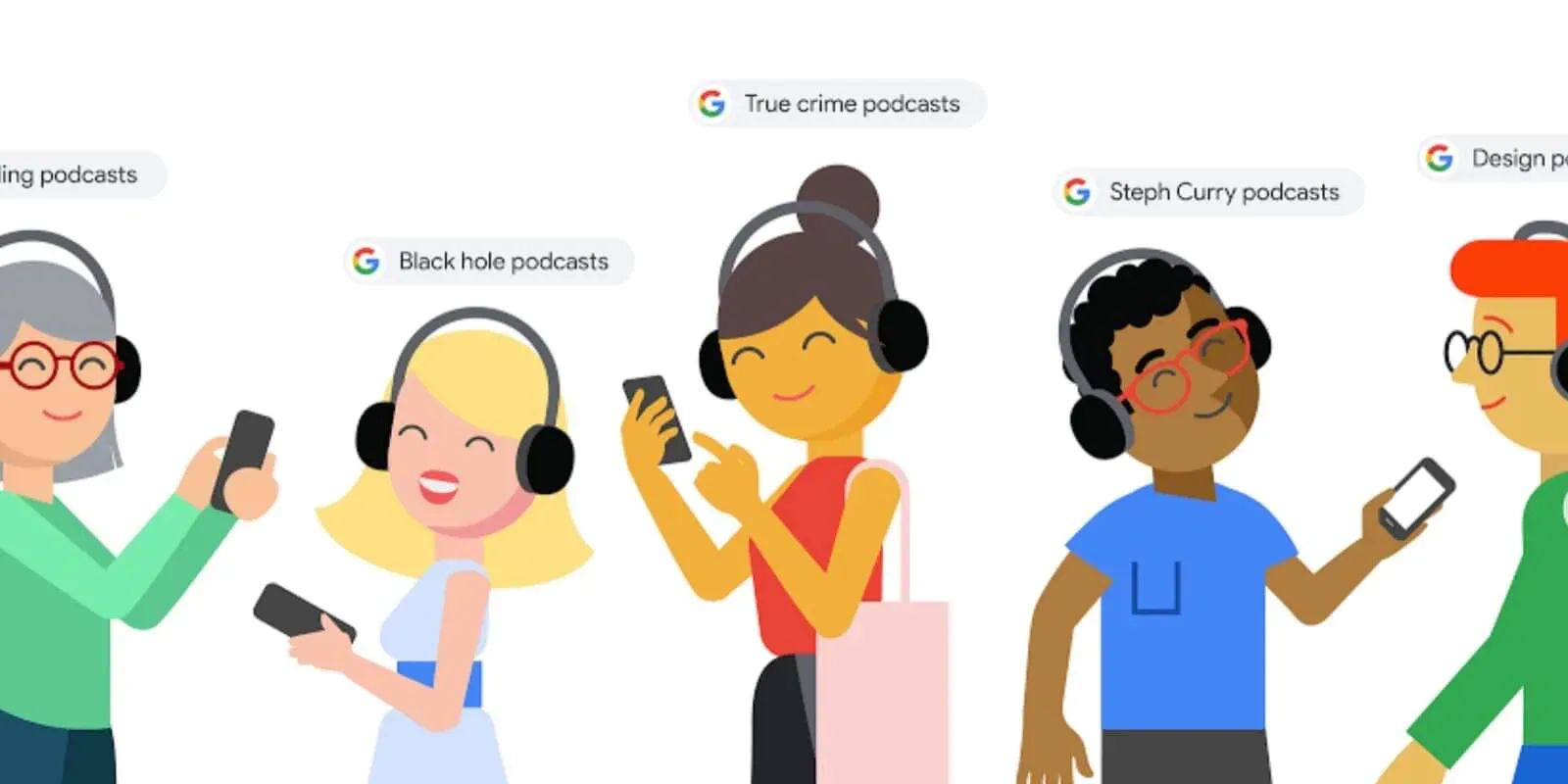 Google podcasts. (foto: 9to5Google)