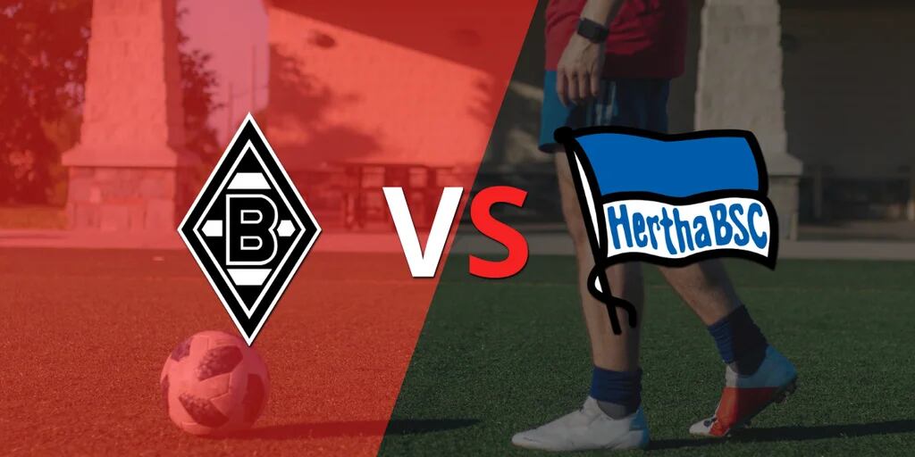 Se disputan B. Mönchengladbach y Hertha Berlín en el primer duelo por la Fecha 3