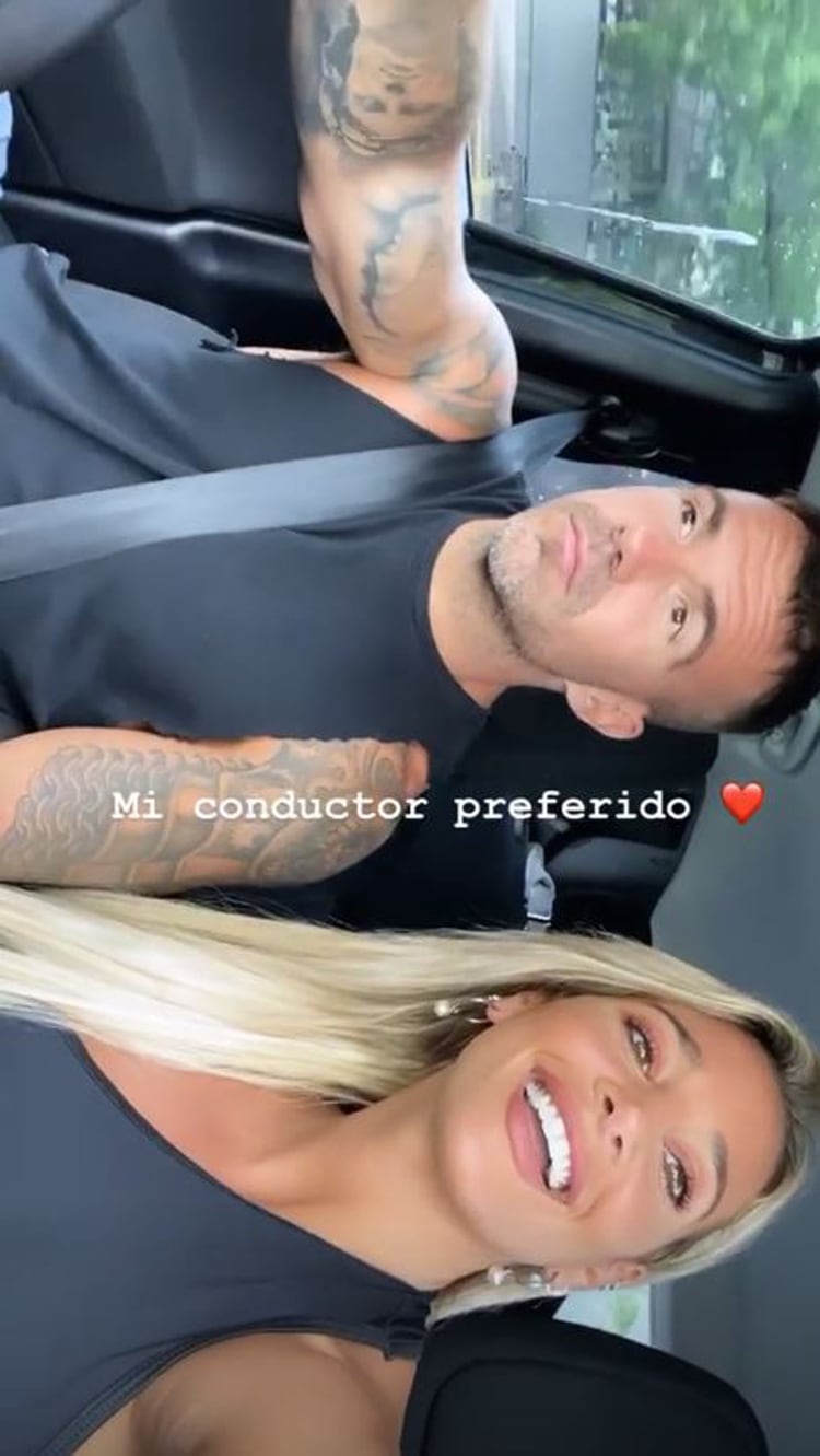 Guido Mazzoni y Sol Pérez