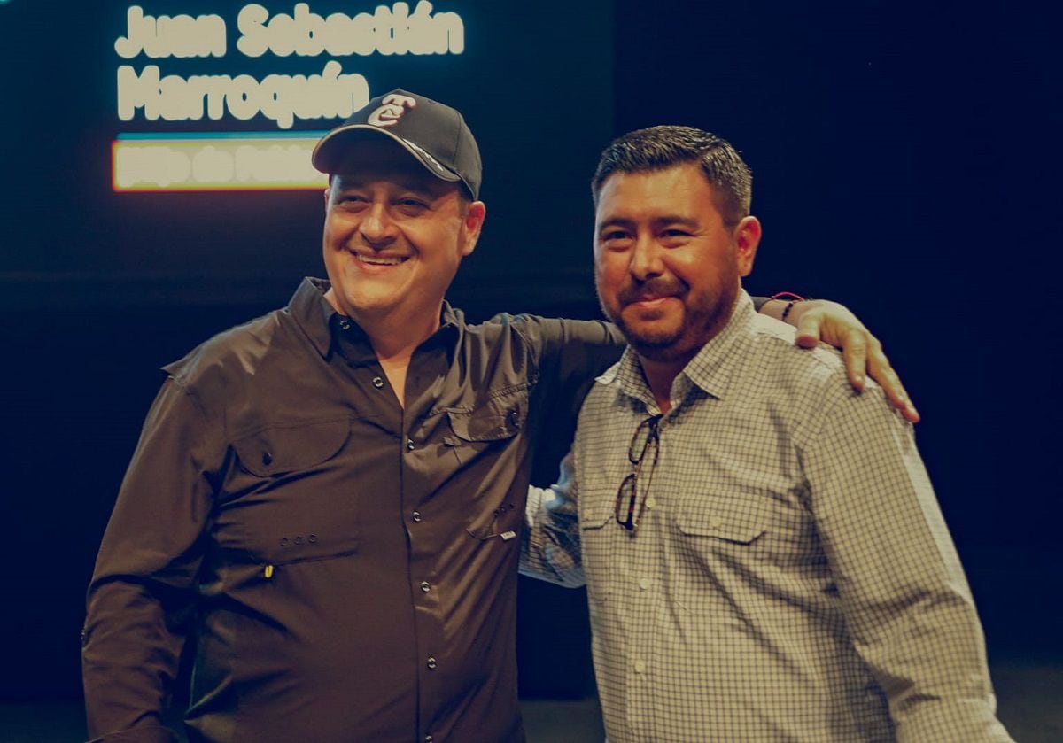 Marroquín afirmó que ha tenido contacto con 150 familias víctimas de su padre - crédito José Betanzos