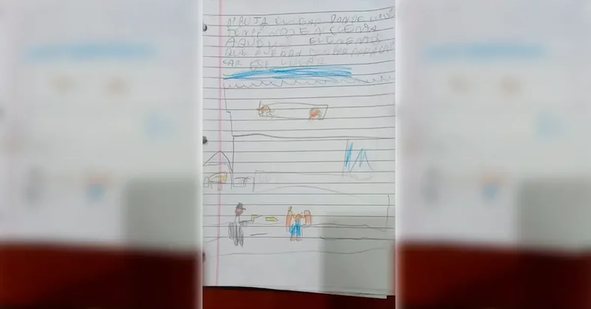 Rosario: The teacher asked them to represent their neighborhood and a 7-year-old student drew a gunman