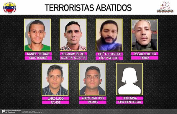 Los rebeldes que fueron asesinados por el régimen de Nicolás Maduro