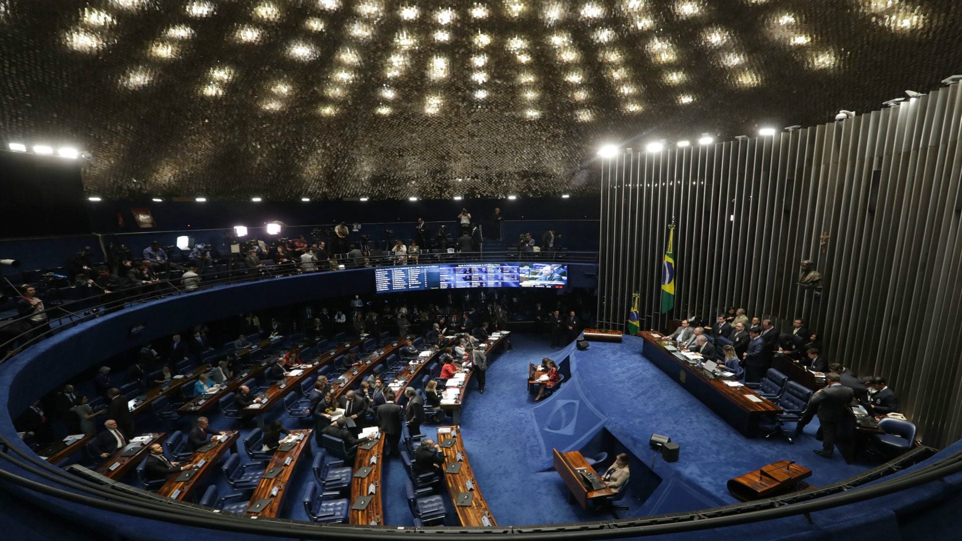 El Senado de Brasil (Reuters)
