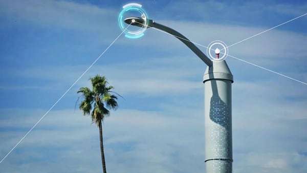Los sensores y cámaras son partes central en las ciudades inteligentes