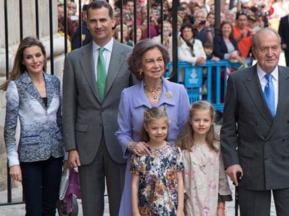 La familia real española
