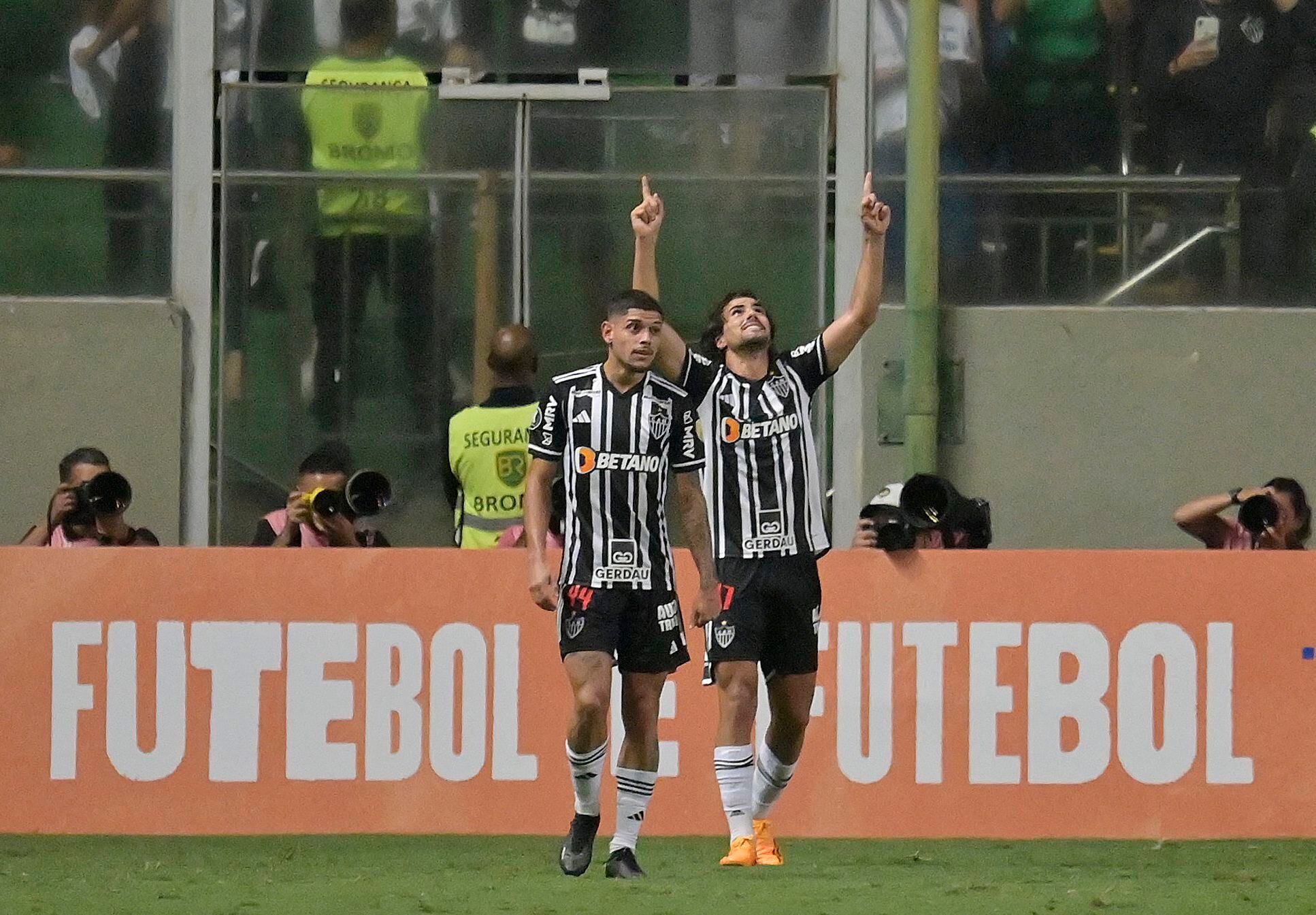 Igor Gomes fue la figura de la victoria de Atlético Mineiro en Brasil ante Alianza Lima. (REUTERS)