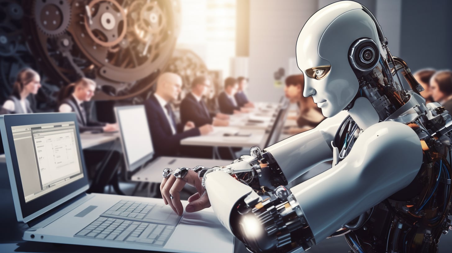 Inteligencia Artificial podría automatizar el 30% de las horas de trabajo en Estados Unidos (Imagen ilustrativa Infobae)