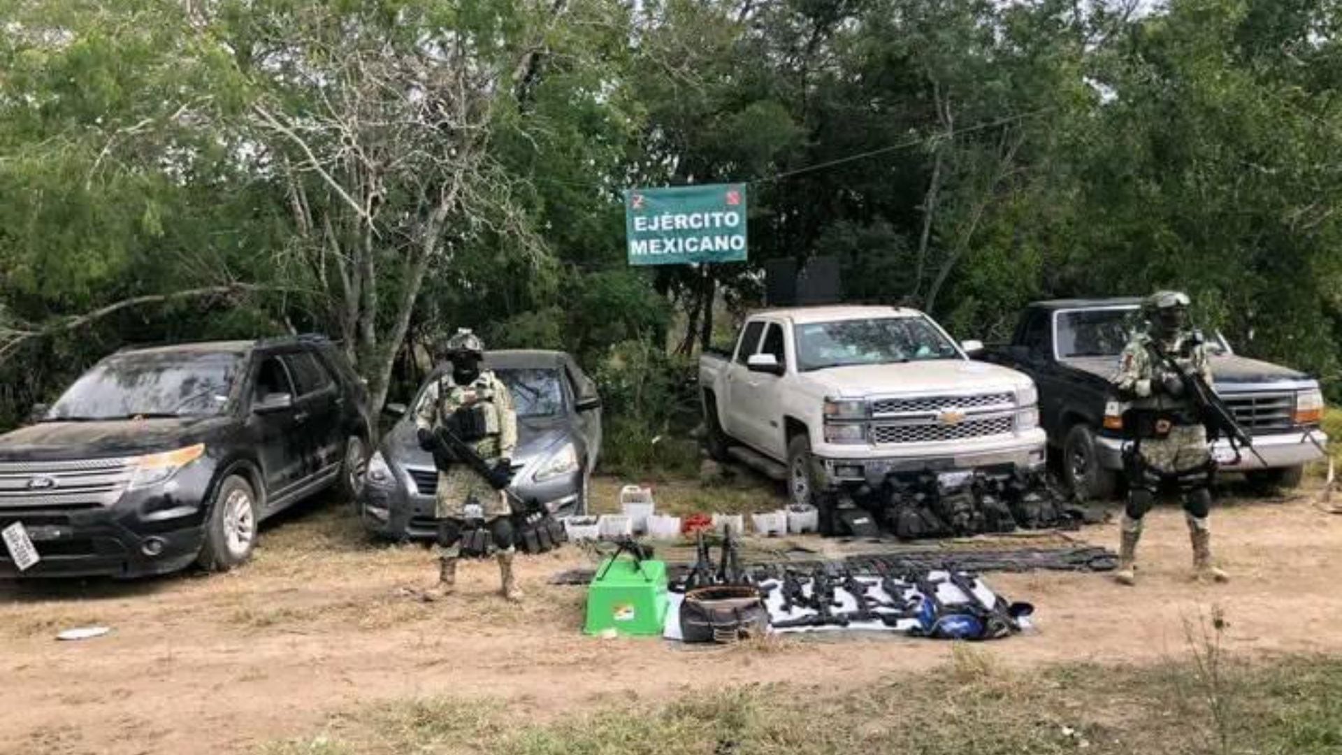 Sedena desmantela narcocampamentos del Cártel del Noreste en Tamaulipas