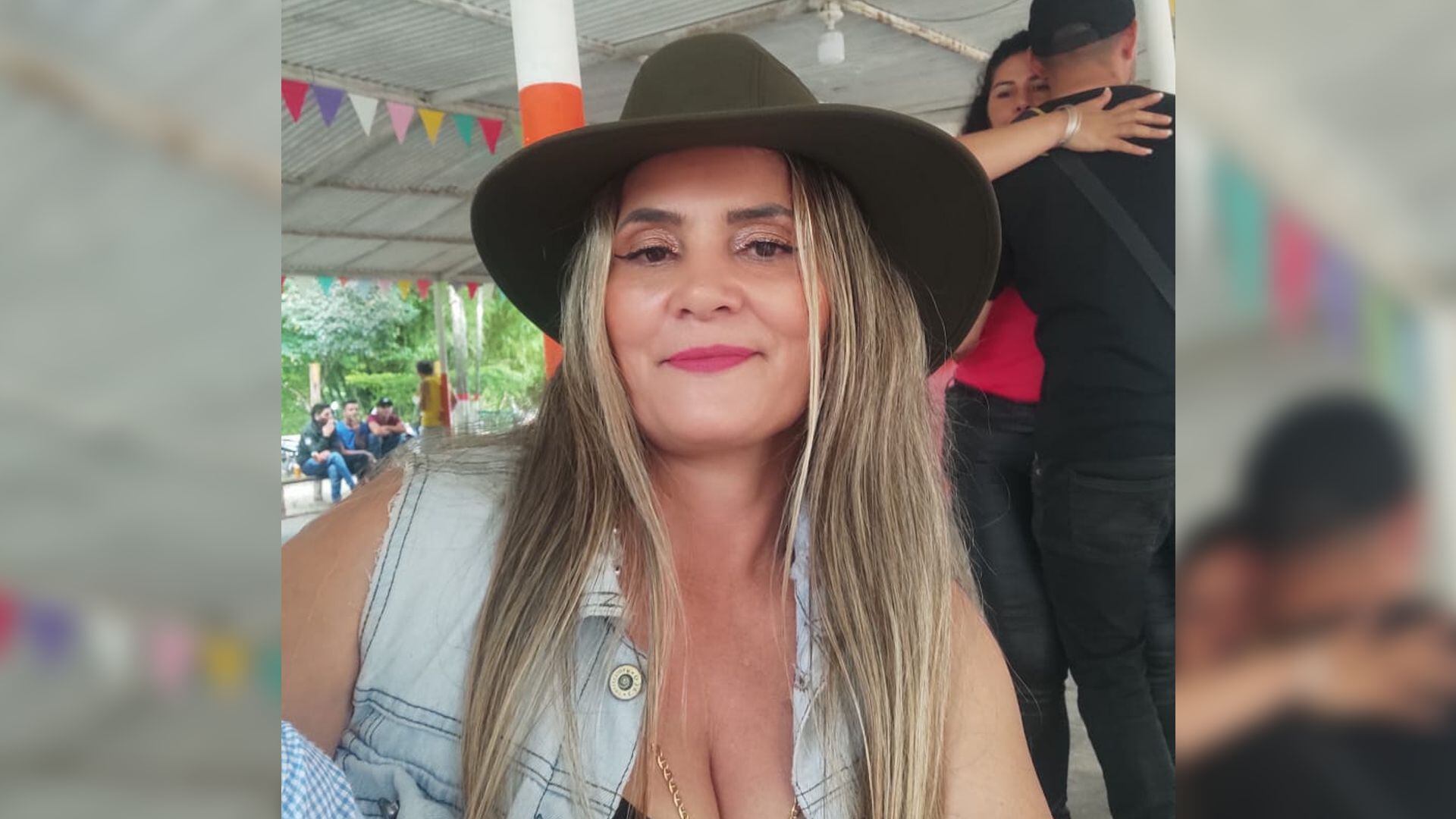 La lideresa Marli Alejandra Acosta junto a sus escoltas fueron secuestrados en zona rural del municipio de La Playa de Belén en Norte de Santander - crédito X
