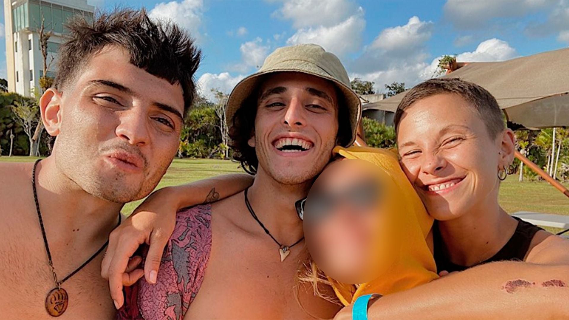 Santiago Lastra (22), Benjamín Gamond (23) y Macarena Elía González (29), los tres argentinos atacados en México