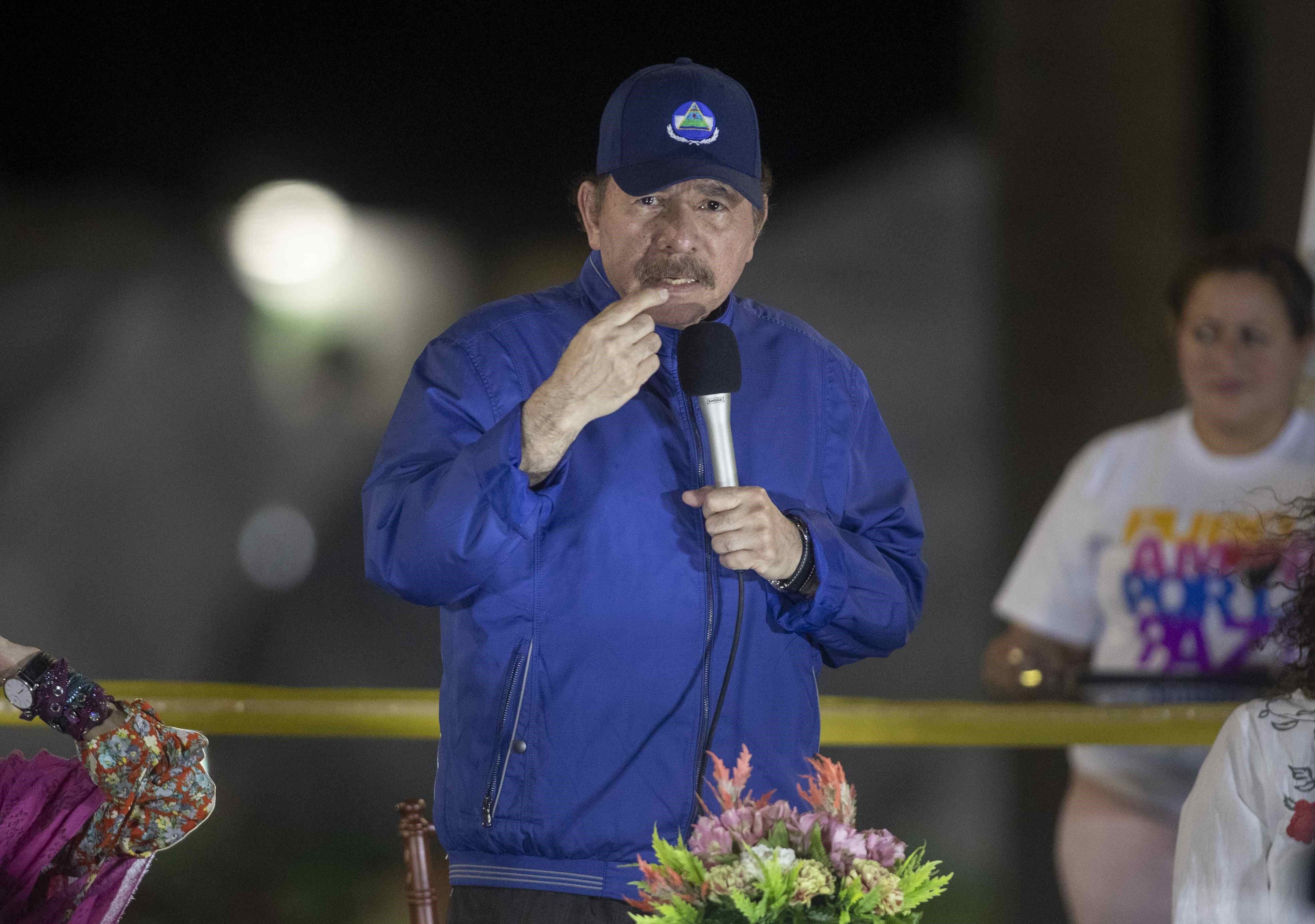 Daniel Ortega, en una fotografía de archivo. EFE/Jorge Torres