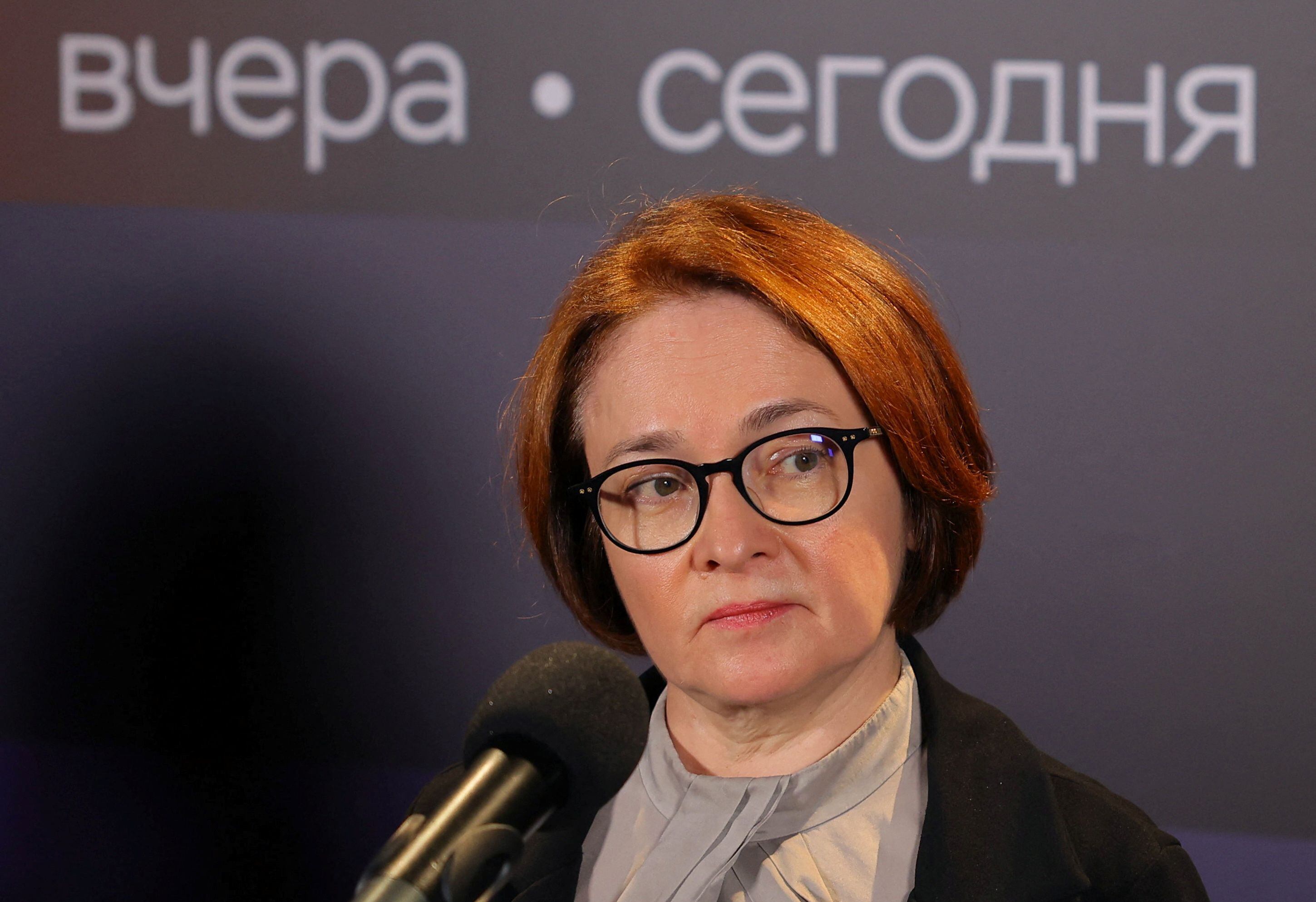 La gobernadora del banco central ruso Elvira Nabiullina (REUTERS/Evgenia Novozhenina)