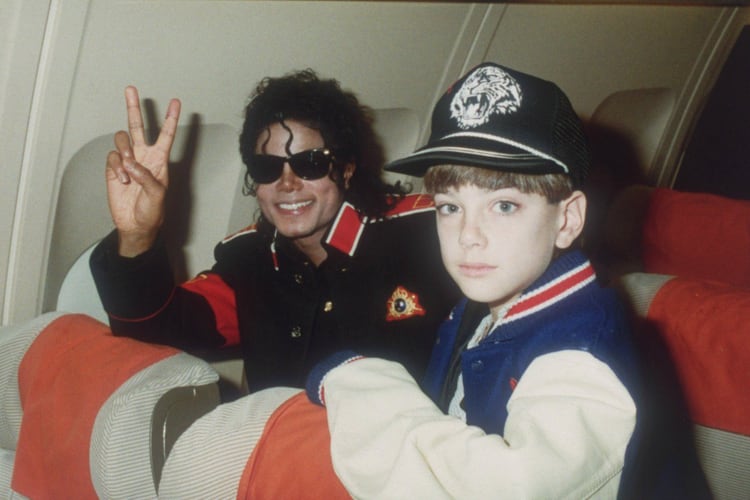 James Safechuck y Michael Jackson.
