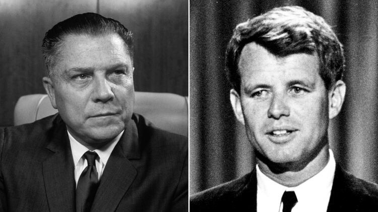 Jimmy Hoffa y Robert Kennedy