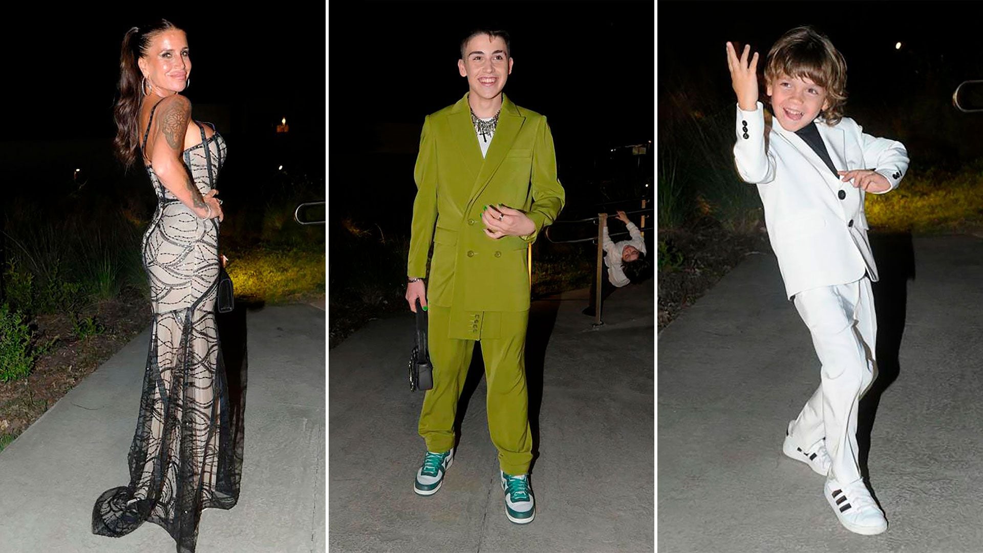 Todos los looks del cumpleaños de 15 de Juan, el hijo de Florencia Peña y Mariano Otero