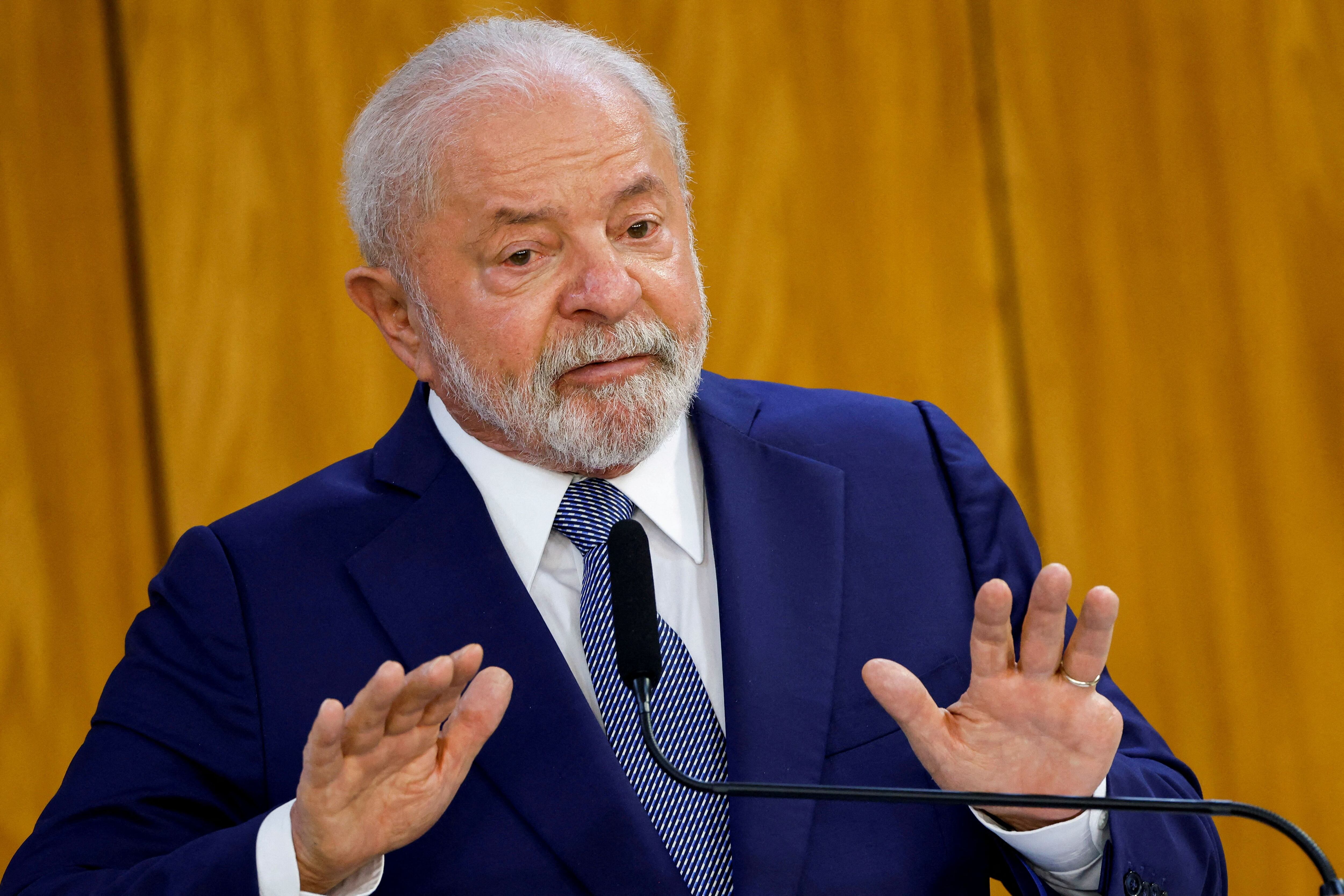Luiz Inacio Lula da Silva, presidente de Brasil (REUTERS)