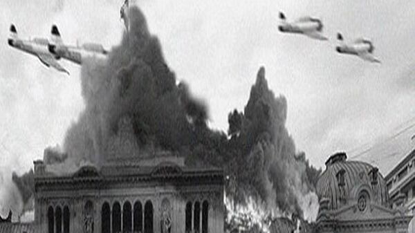 Durante el bombardeo a la Plaza de Mayo de 1955 murieron más de 300 personas