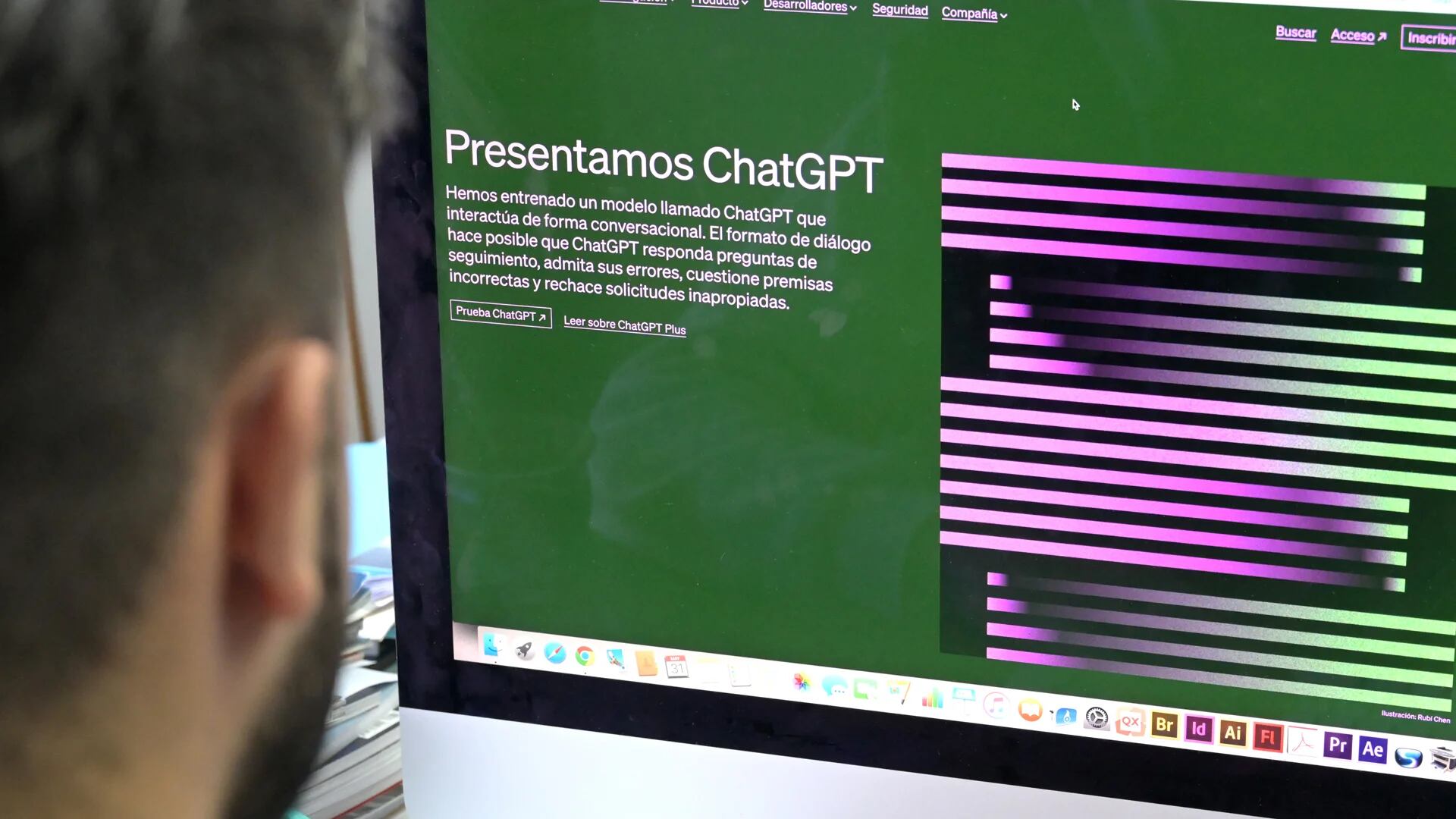 El revuelo más reciente ocurrió con el lanzamiento de ChatGPT, la plataforma chabot creada por Open IA, capaz de contestar cualquier duda, consigna o tarea (Fernando Calzada)