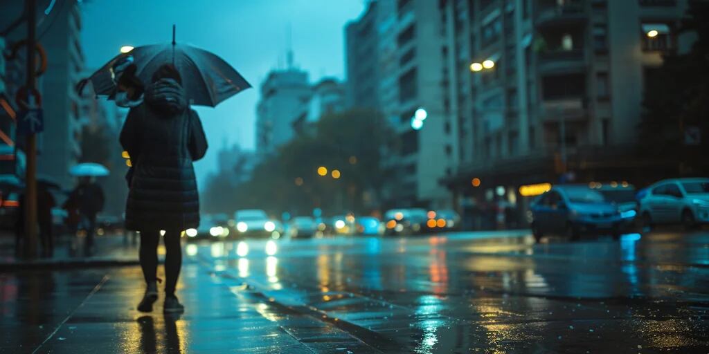 Lluvia y bajas temperaturas: cómo seguirá el estado del tiempo en la Ciudad de Buenos Aires